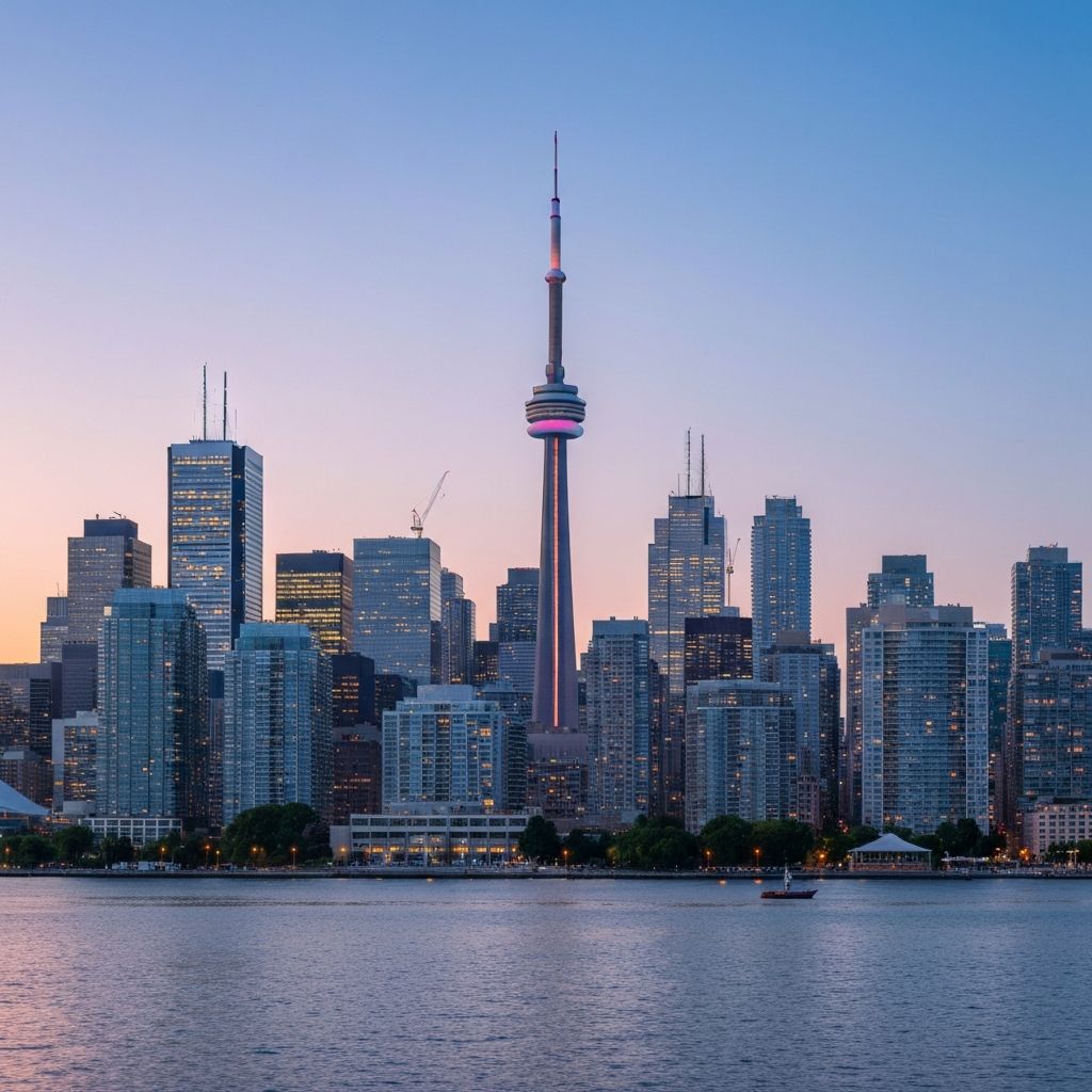 Canadian City Skyline